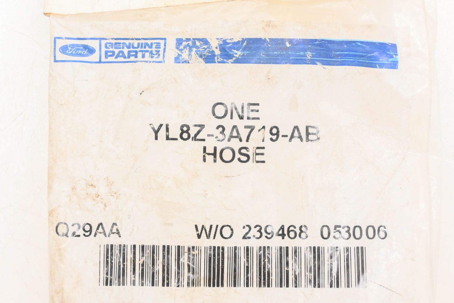 New OEM Ford YL8Z-3A719-AB Power Steering Pressure Hose Assembly NOS