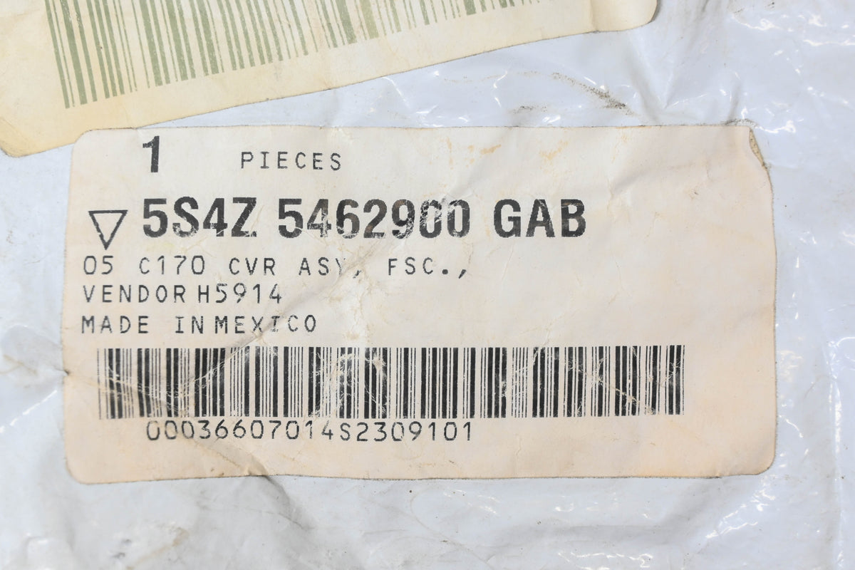 New OEM Ford 5S4Z-5462900-GAB Front Seat Cushion Cover NOS