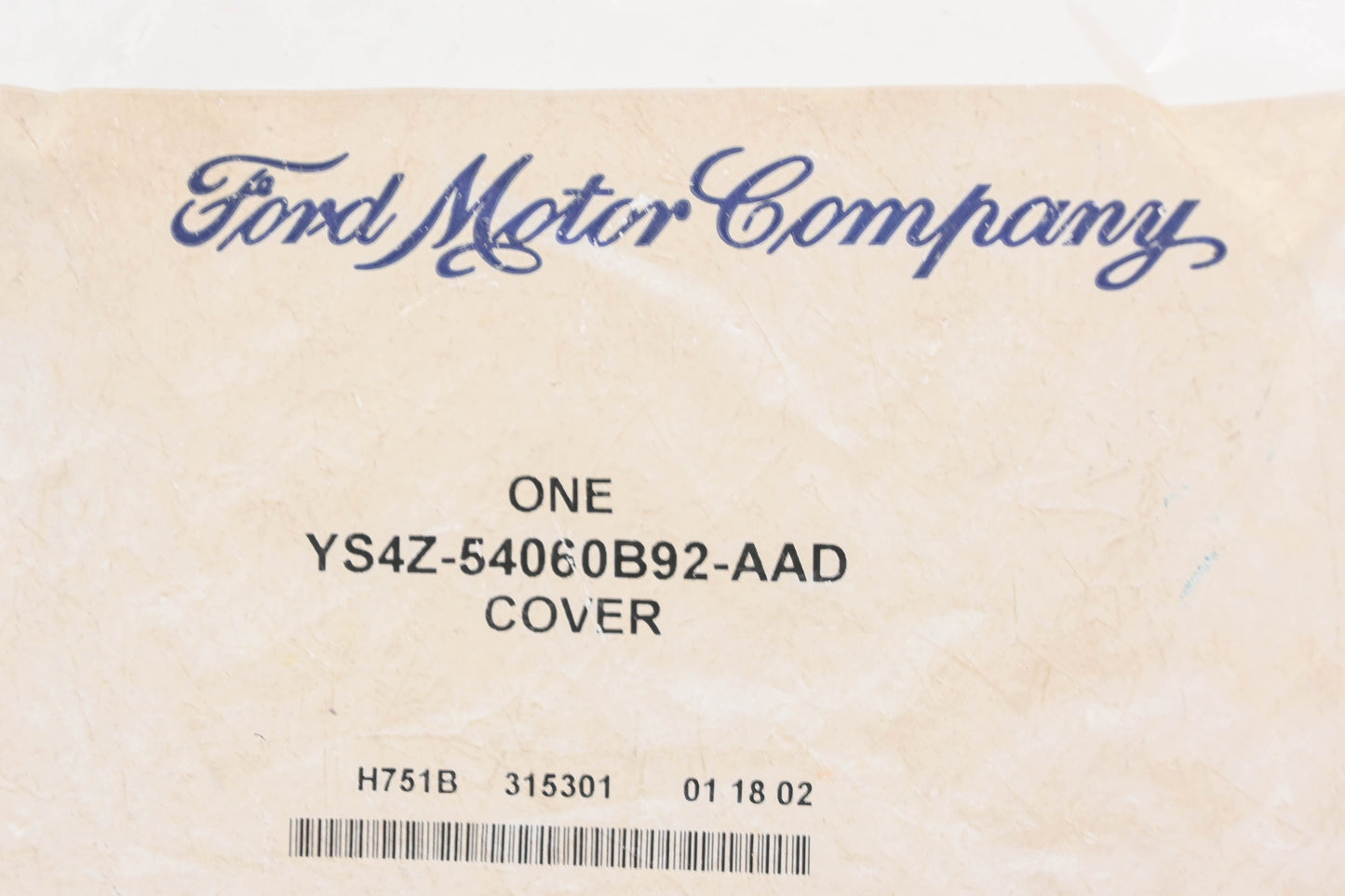 New OEM Ford YS4Z-54060B92-AAD Armrest Cover NOS