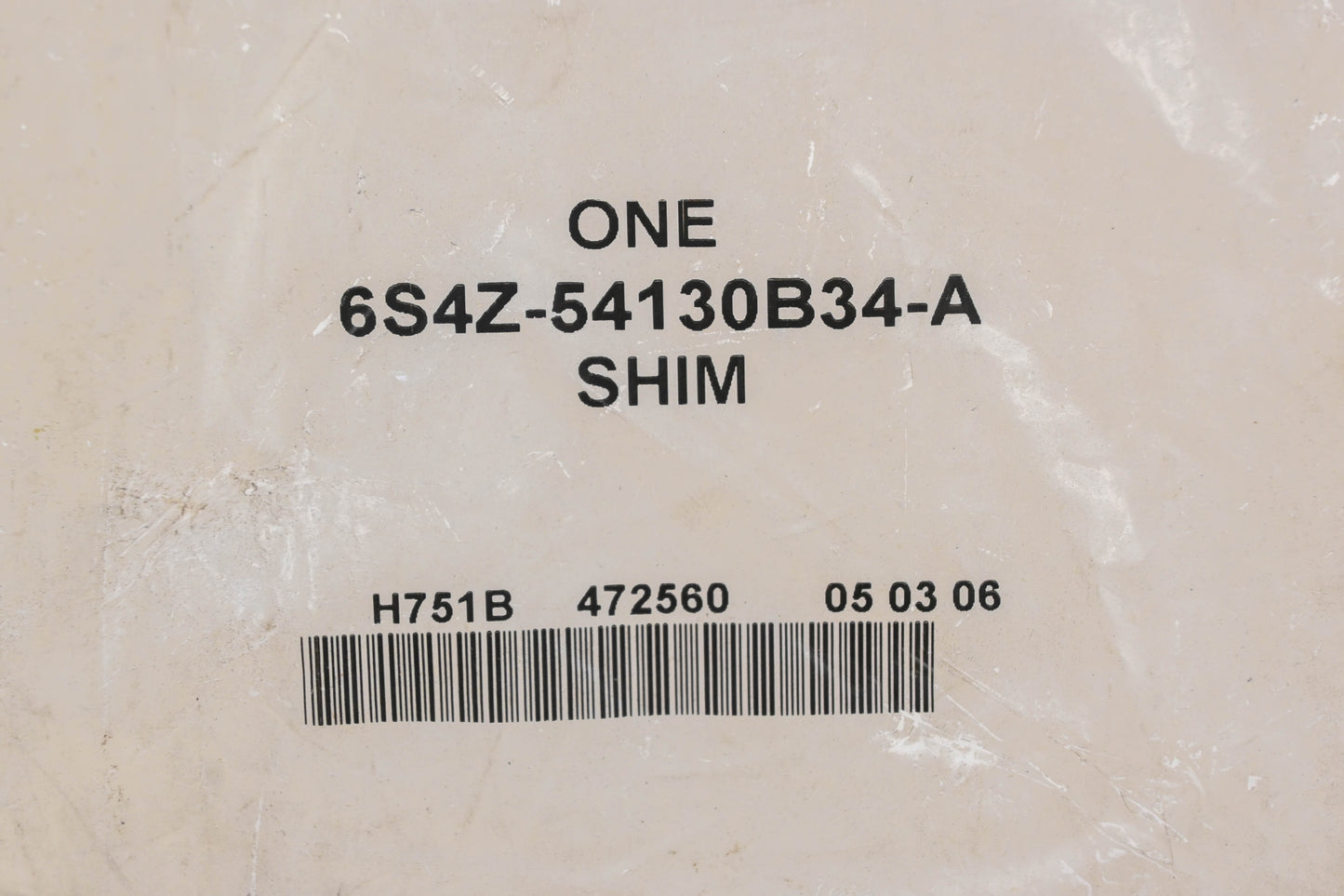 New OEM Ford 6S4Z-54130B34-A Shim NOS