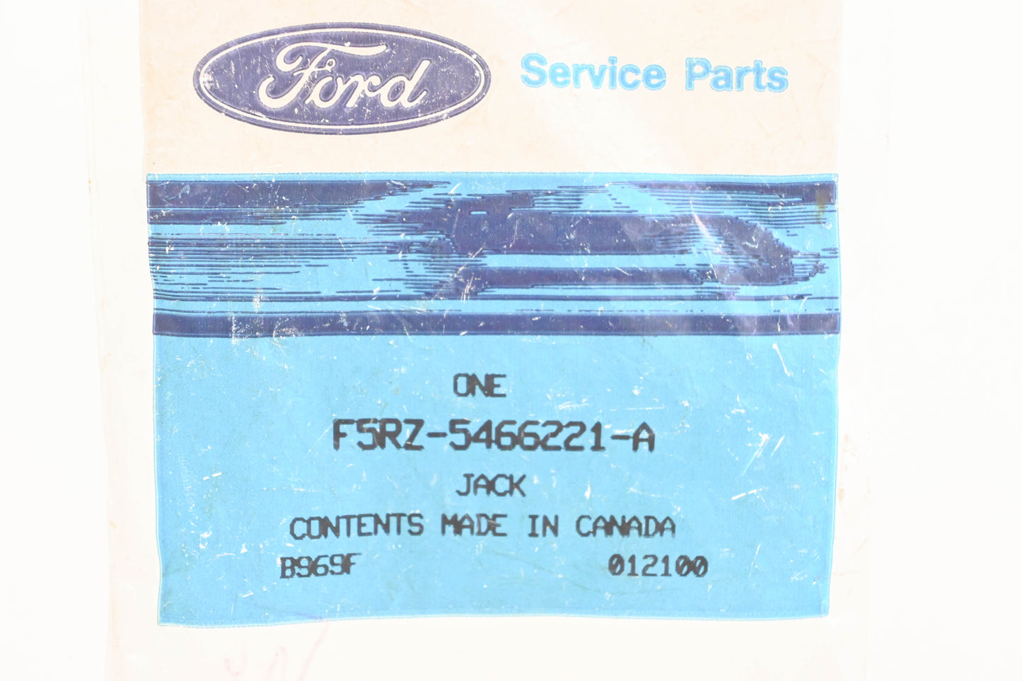 New OEM Ford F5RZ-5466221-A Jack Retaining Strap NOS