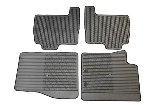 New OEM Ford DL1Z-7813300-BA Black Rubber Floor Mat Kit NOS