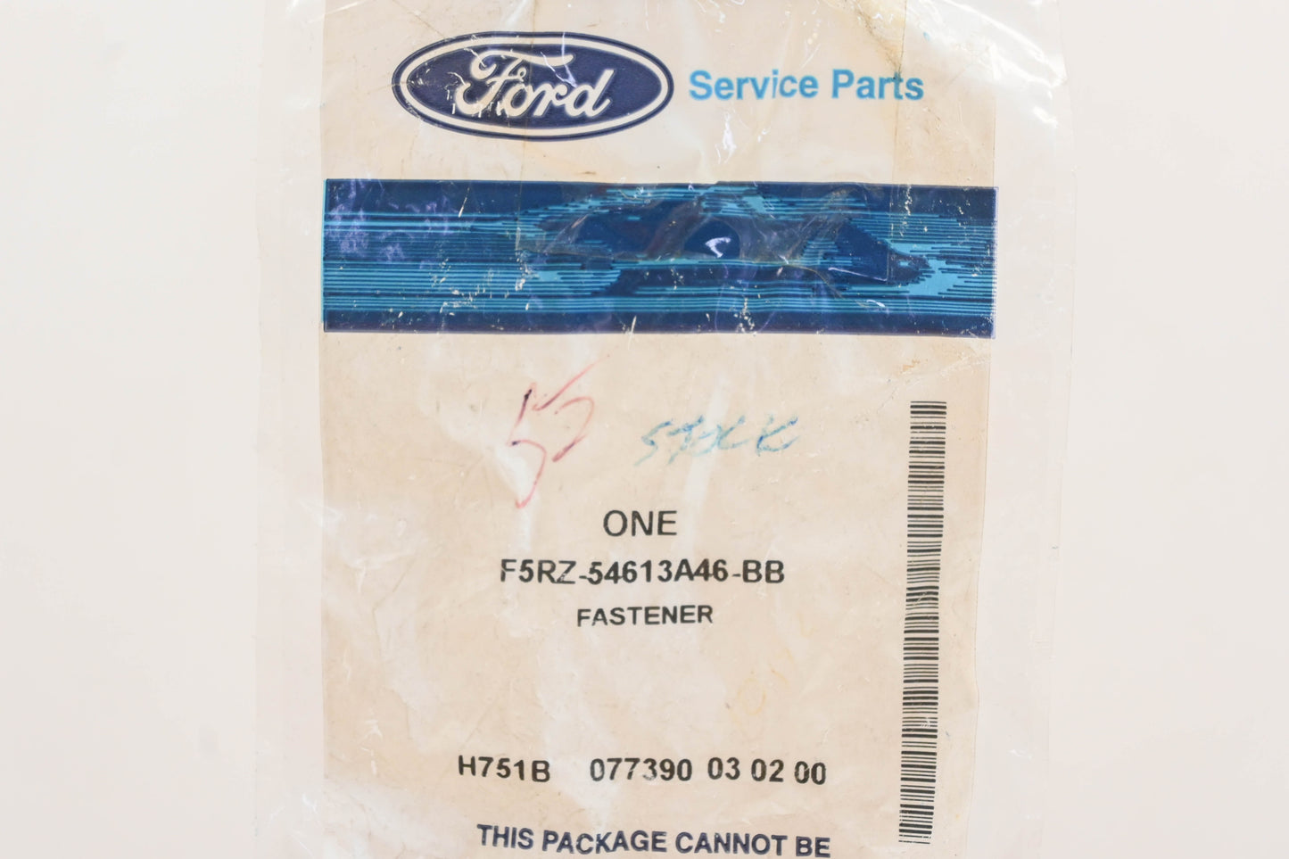 New OEM Ford F5RZ-54613A46-BB Seat Cushion Fastener NOS