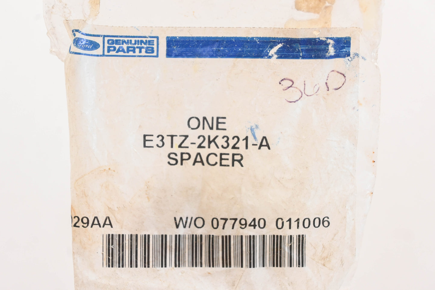 New OEM Ford E3TZ-2K321-A Brake Tube Spacer NOS