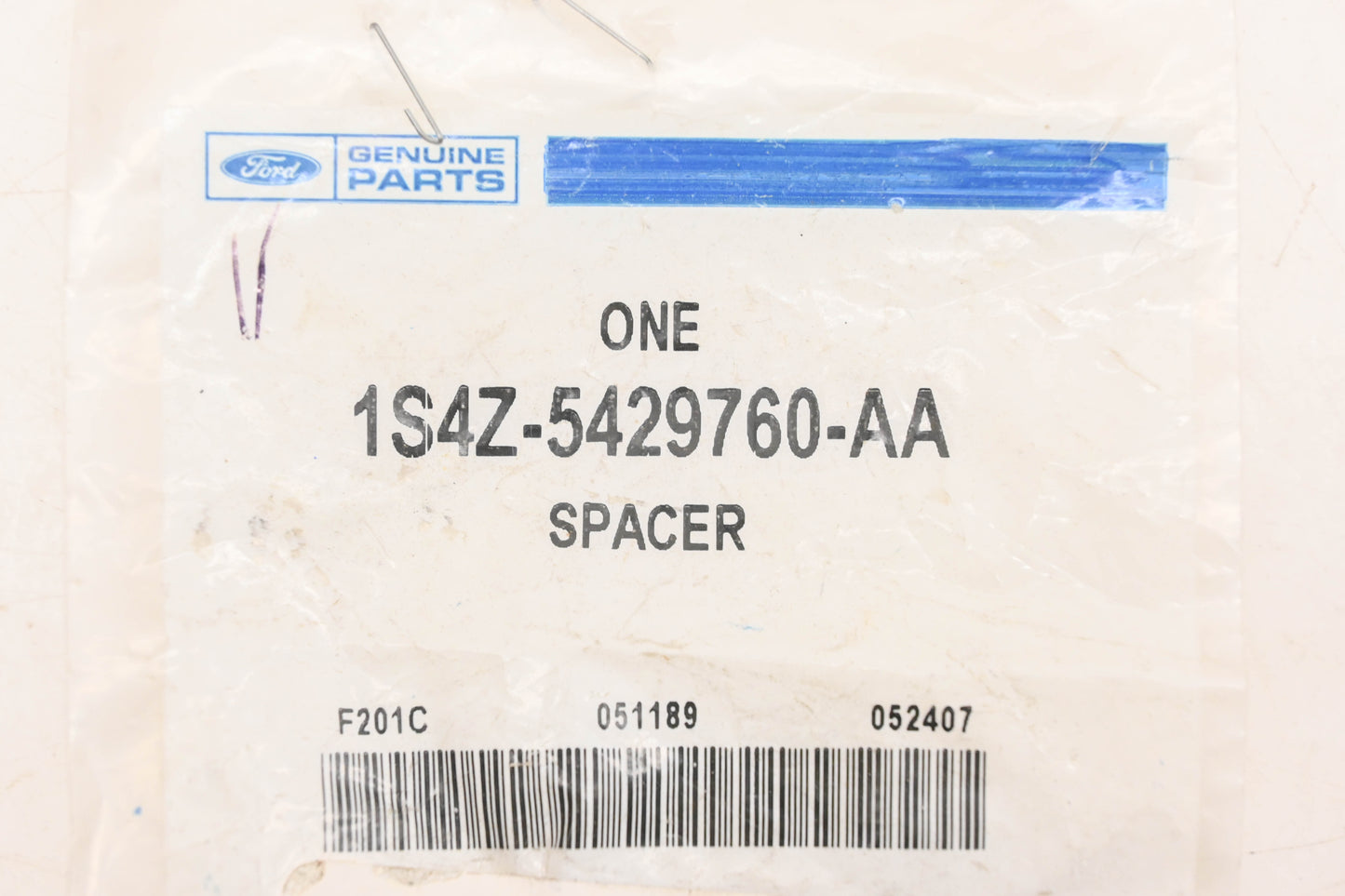 New OEM Ford 1S4Z-5429760-AA Quarter Glass Spacer NOS