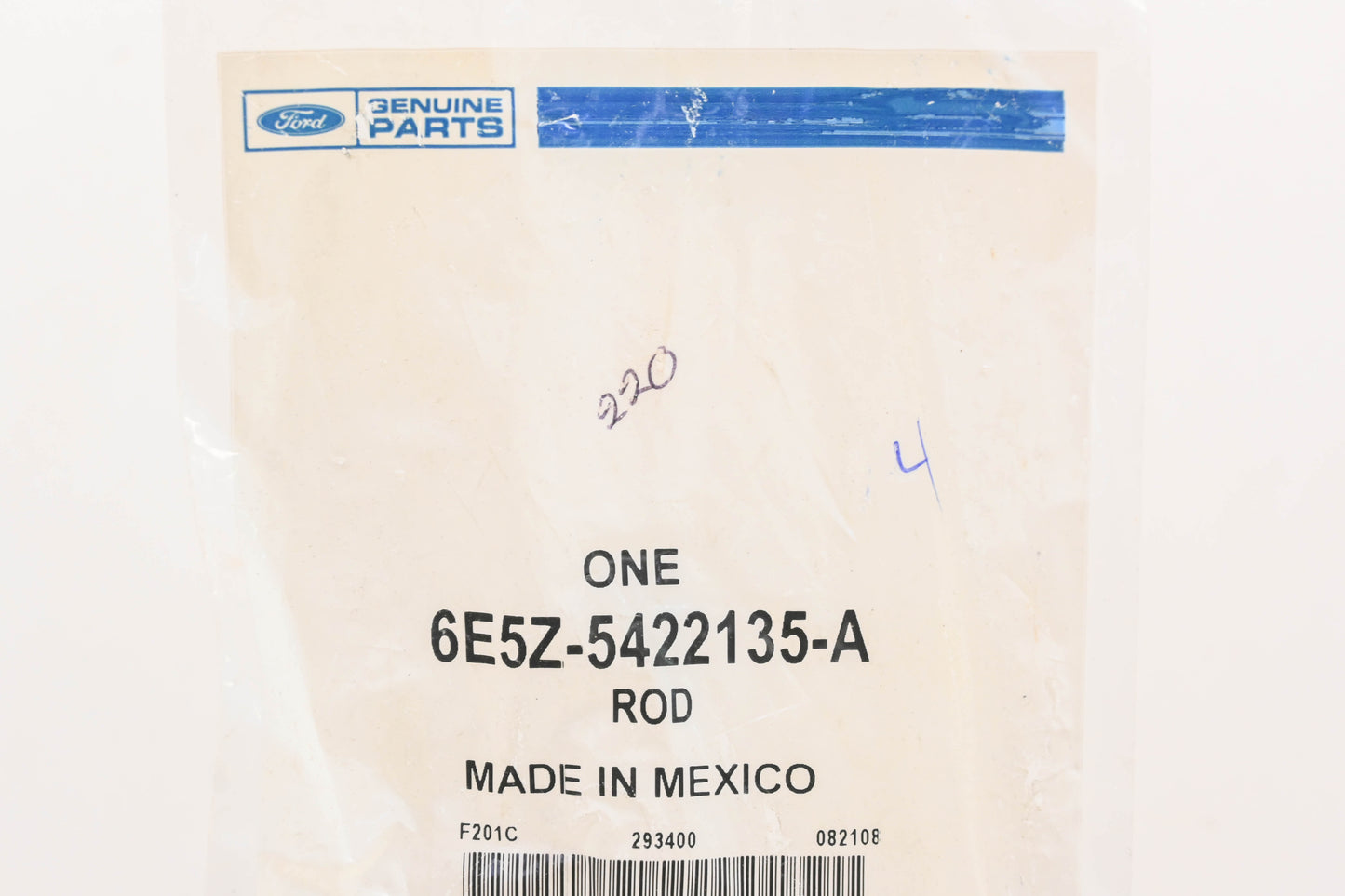 New OEM Ford 6E5Z-5422135-A Door Lock Control Rod NOS