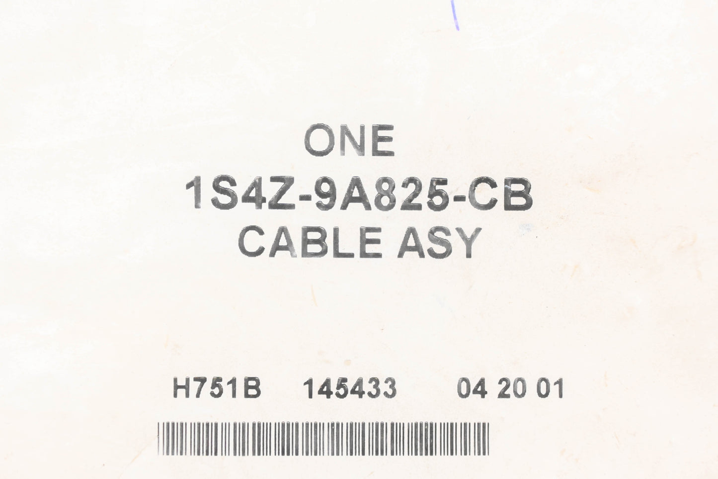 New OEM Ford 1S4Z-9A825-CB Speedometer Cable NOS