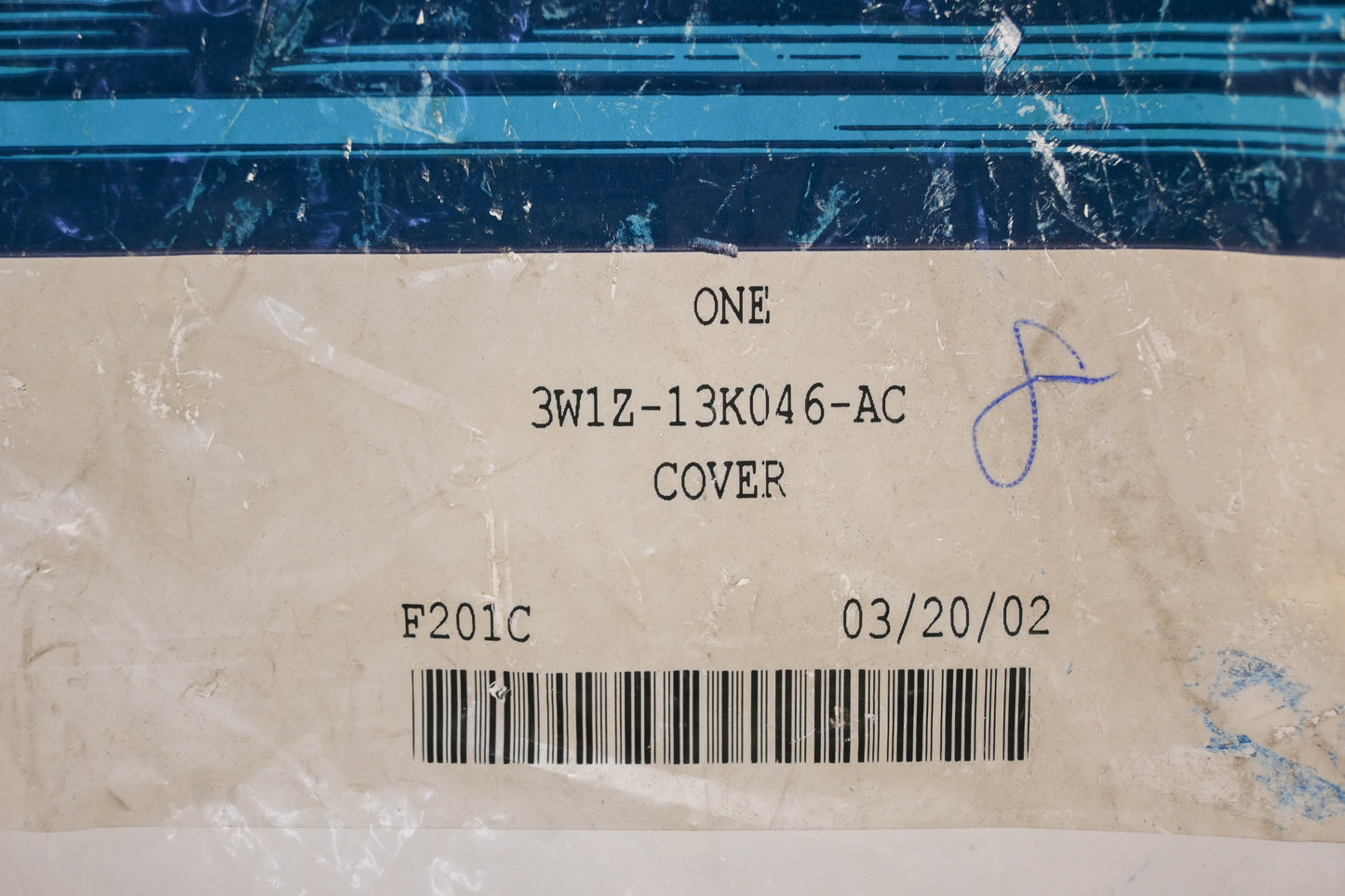 New OEM Ford 3W1Z-13K046-AC Left Headlight Cap Cover NOS