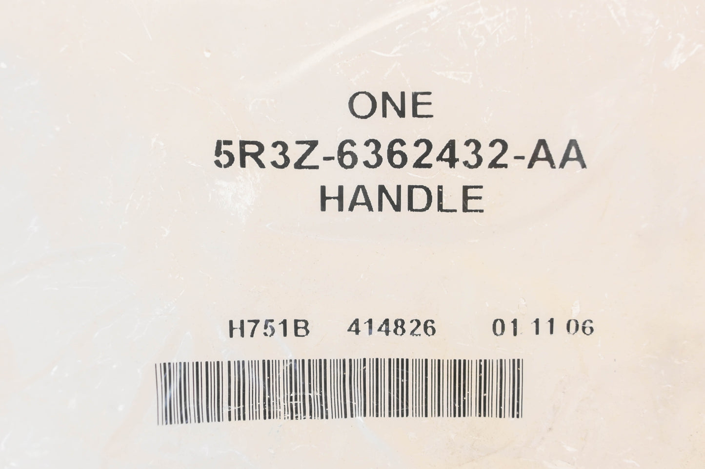 New OEM Ford 5R3Z-6362432-AA Front Left Seat Back Release Handle Assembly NOS