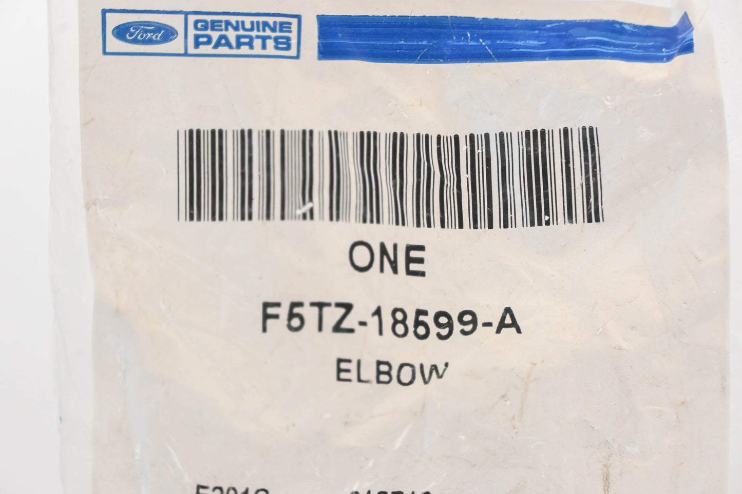 New OEM Ford F5TZ-18599-A Heater Hose Elbow Connector NOS