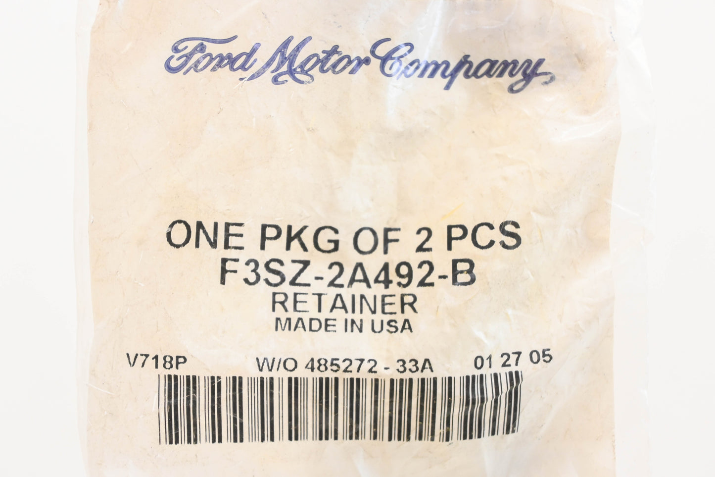 New OEM Ford F3SZ-2A492-B Brake Caliper Guide Retainer Boots Qty 2 NOS