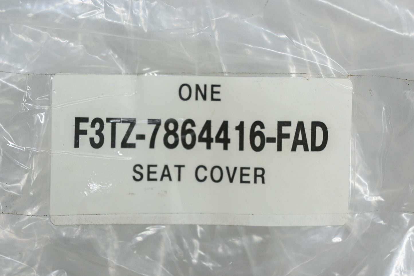 New OEM Ford F3TZ-7864416-FAD Front Left Seat Back Cover NOS