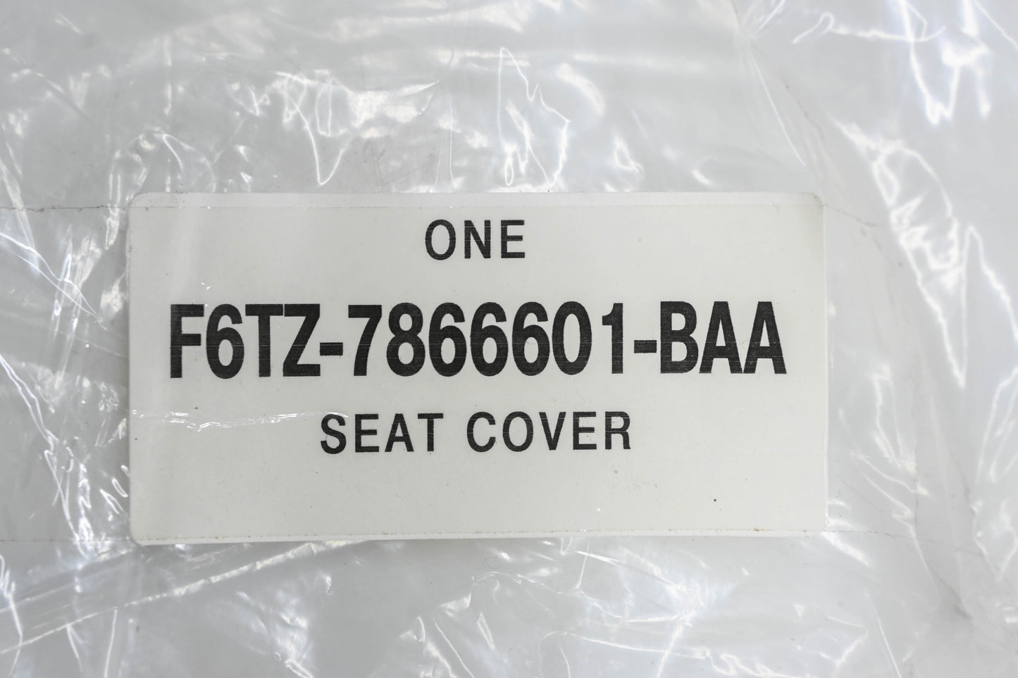 New OEM Ford F6TZ-7866601-BAA Rear Left Seat Back Cover NOS