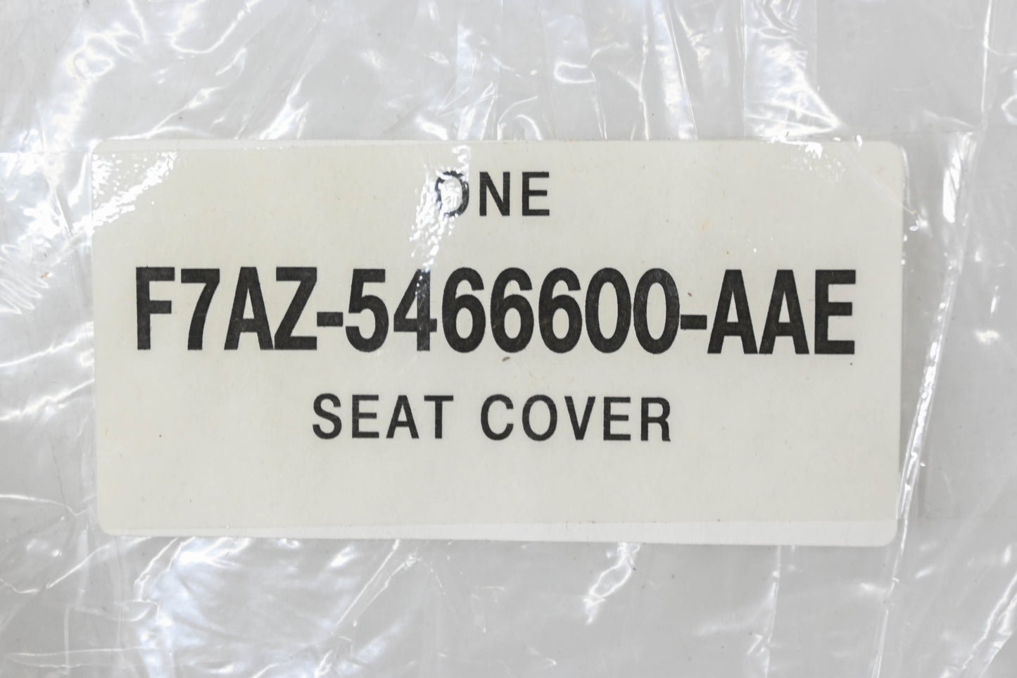 New OEM Ford F7AZ-5466600-AAE Rear Seat Back Cover NOS