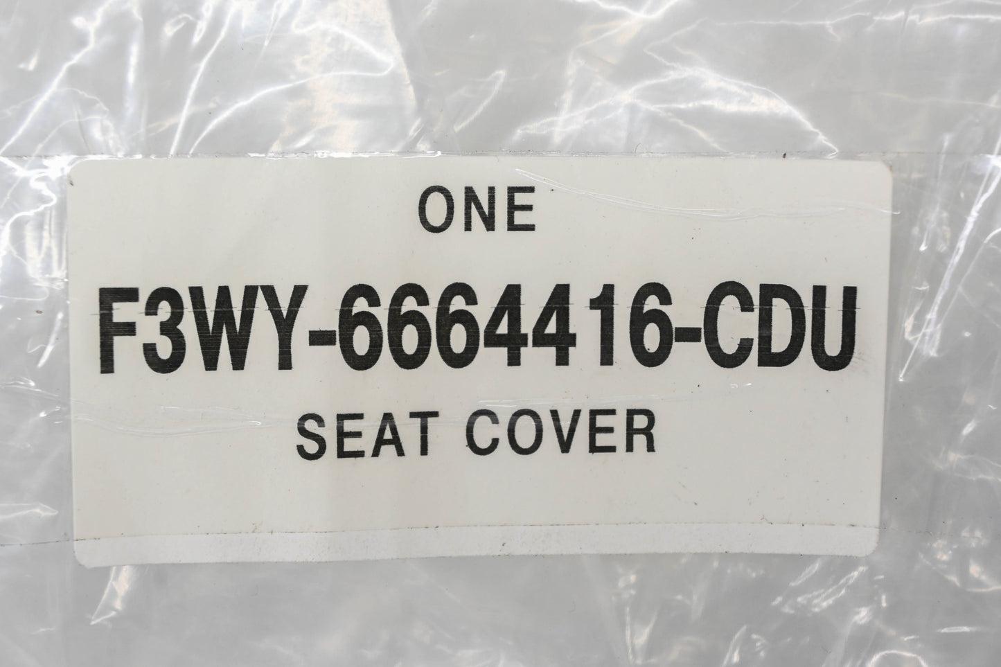 New OEM Ford F3WY-6664416-CDU Front Right Seat Back Cover NOS