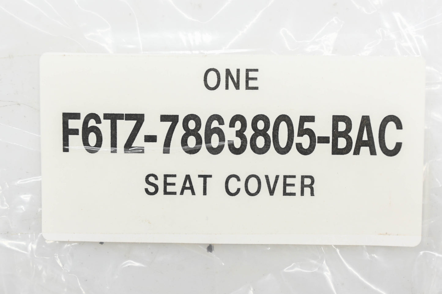 New OEM Ford F6TZ-7863805-BAC Rear Left Seat Back Cover NOS