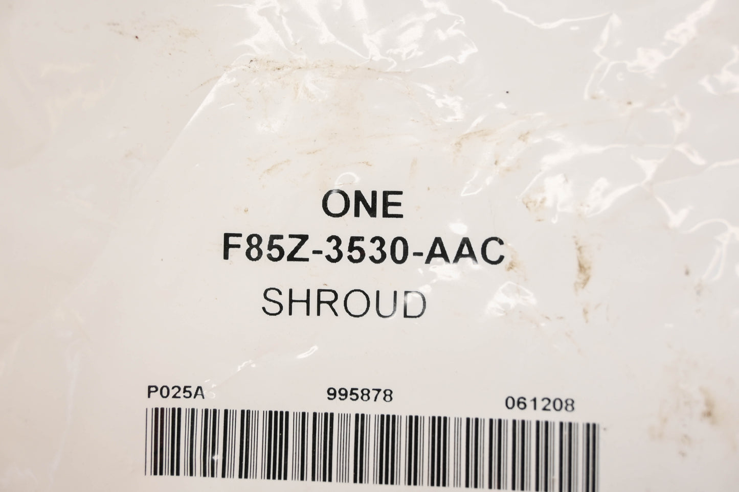 New OEM Ford F85Z-3530-AAC Steering Column Shroud NOS