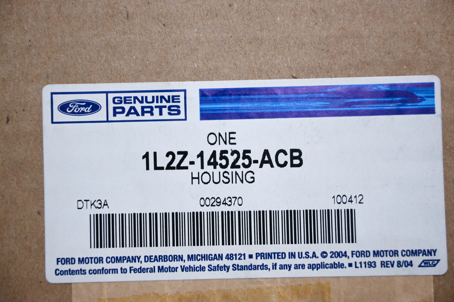 New OEM Ford 1L2Z-14525-ACB Door Window Switch Housing NOS