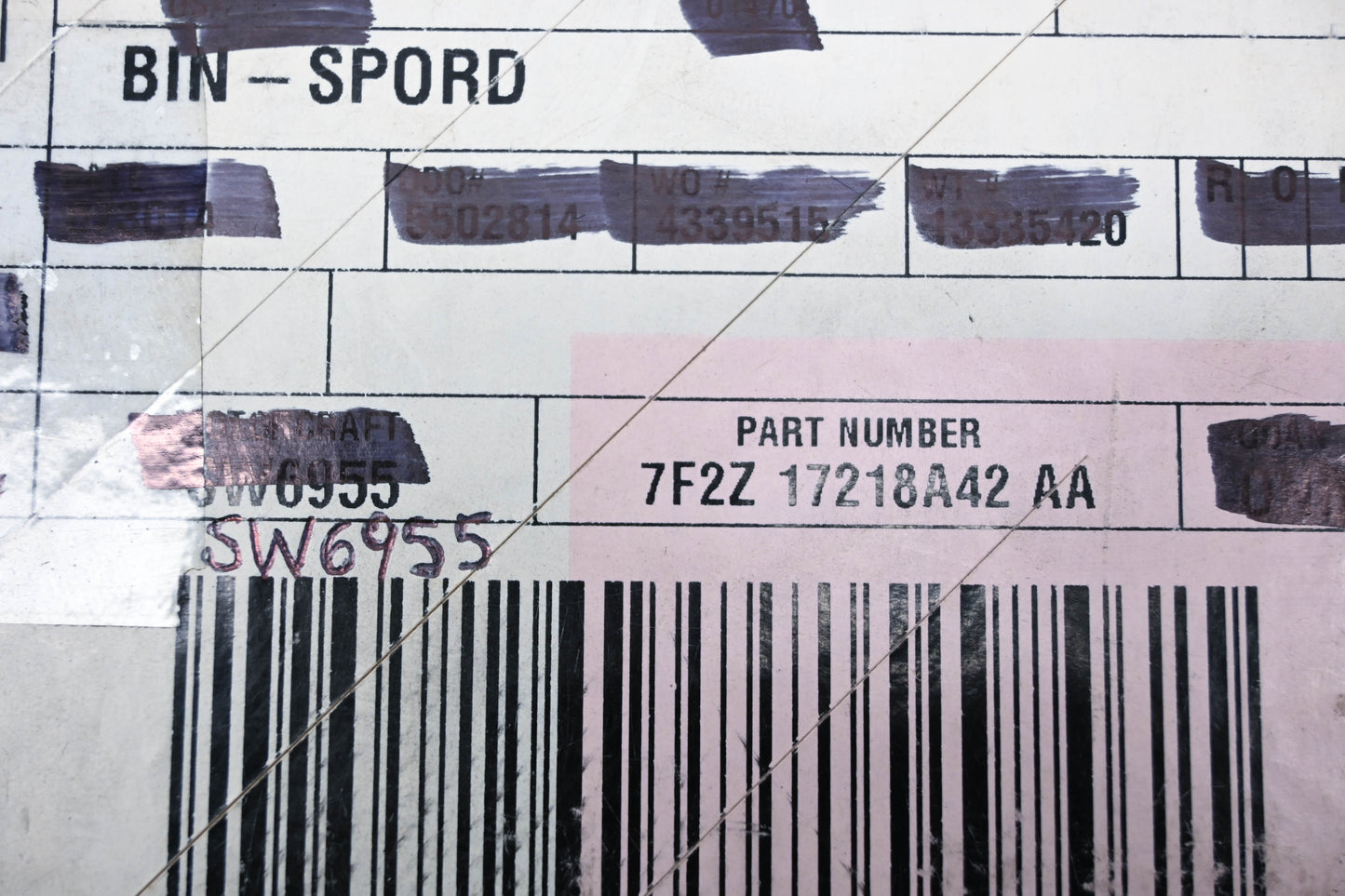 New OEM Motorcraft SW6955, 7F2Z-17218A42-AA Door Lock Switch Assembly NOS