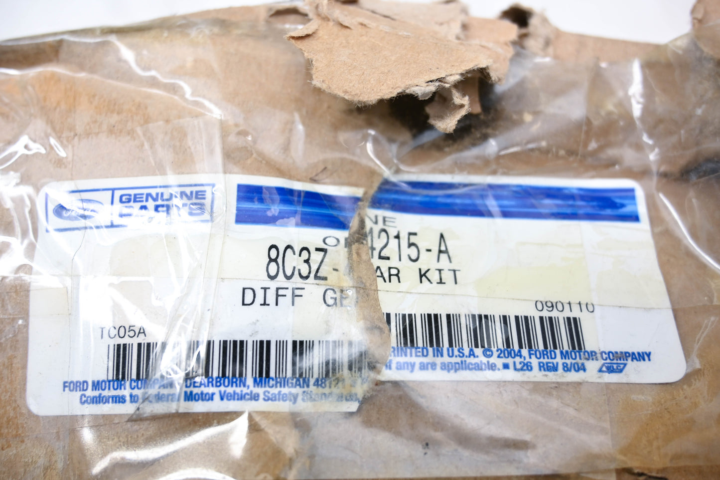 New OEM Ford 8C3Z-4215-A Open Differential Side Gear Kit NOS