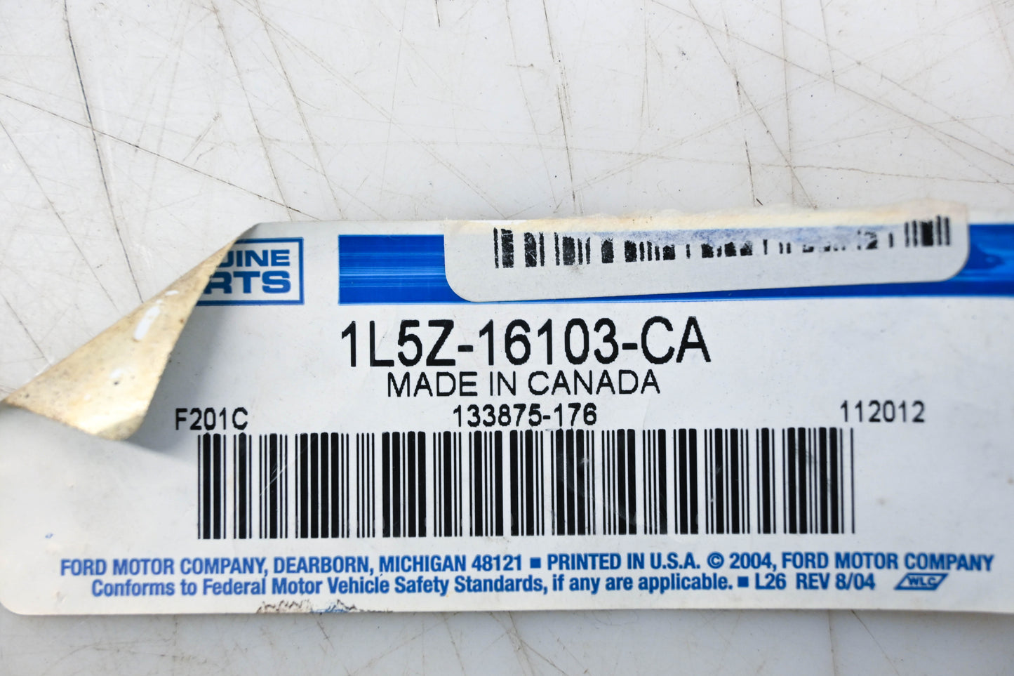 New OEM Ford 1L5Z-16103-CA Splash Shield Assembly NOS
