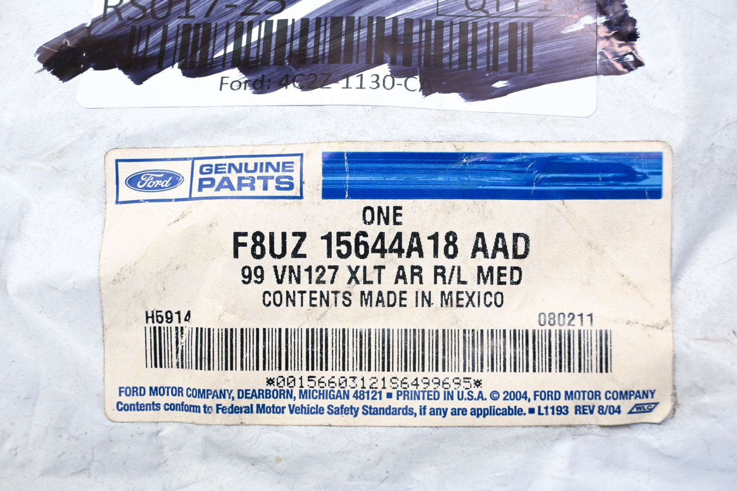 New OEM Ford F8UZ-15644A18-AAD Cover NOS