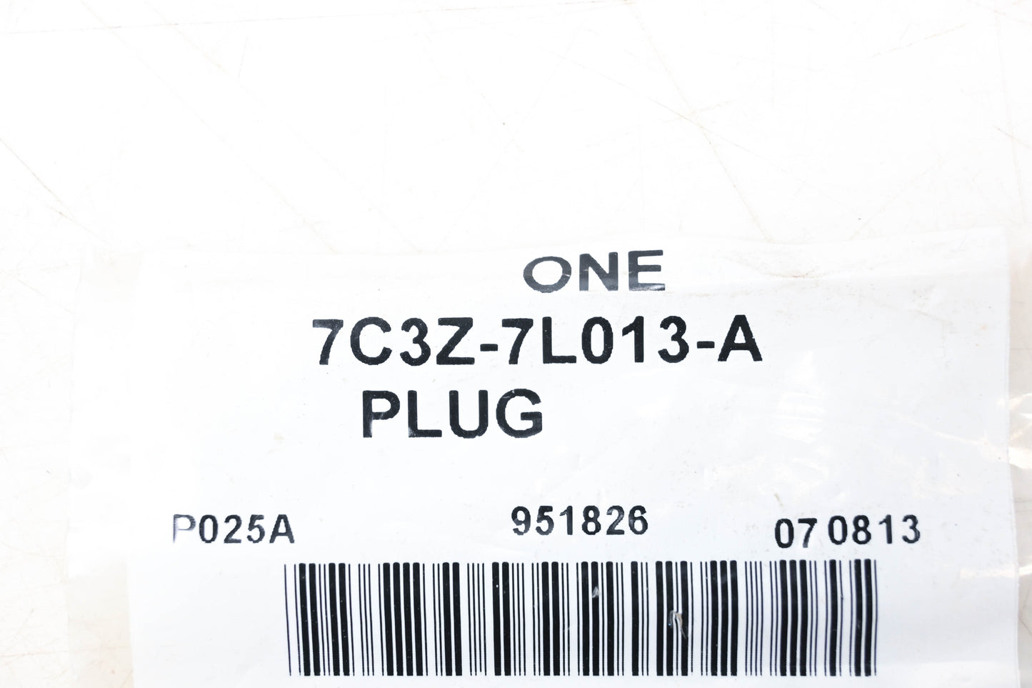 New OEM Ford 7C3Z-7L013-A Plug NOS