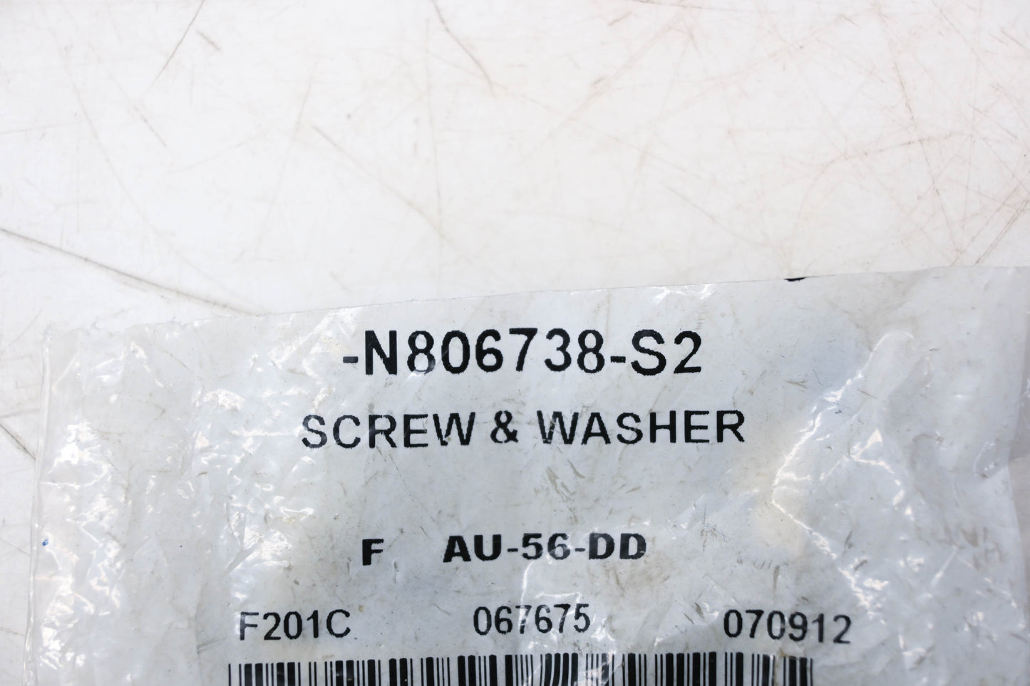New OEM Ford N806738-S2 Lower Door Hinge Bolt NOS