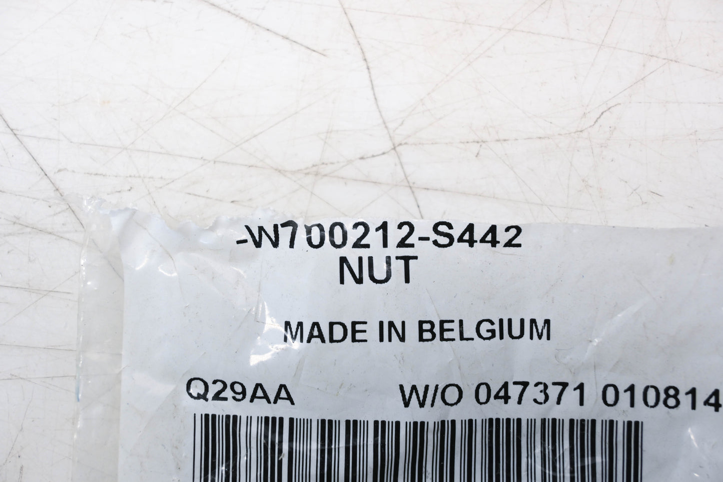 New OEM Ford W700212-S442 Top Nut NOS