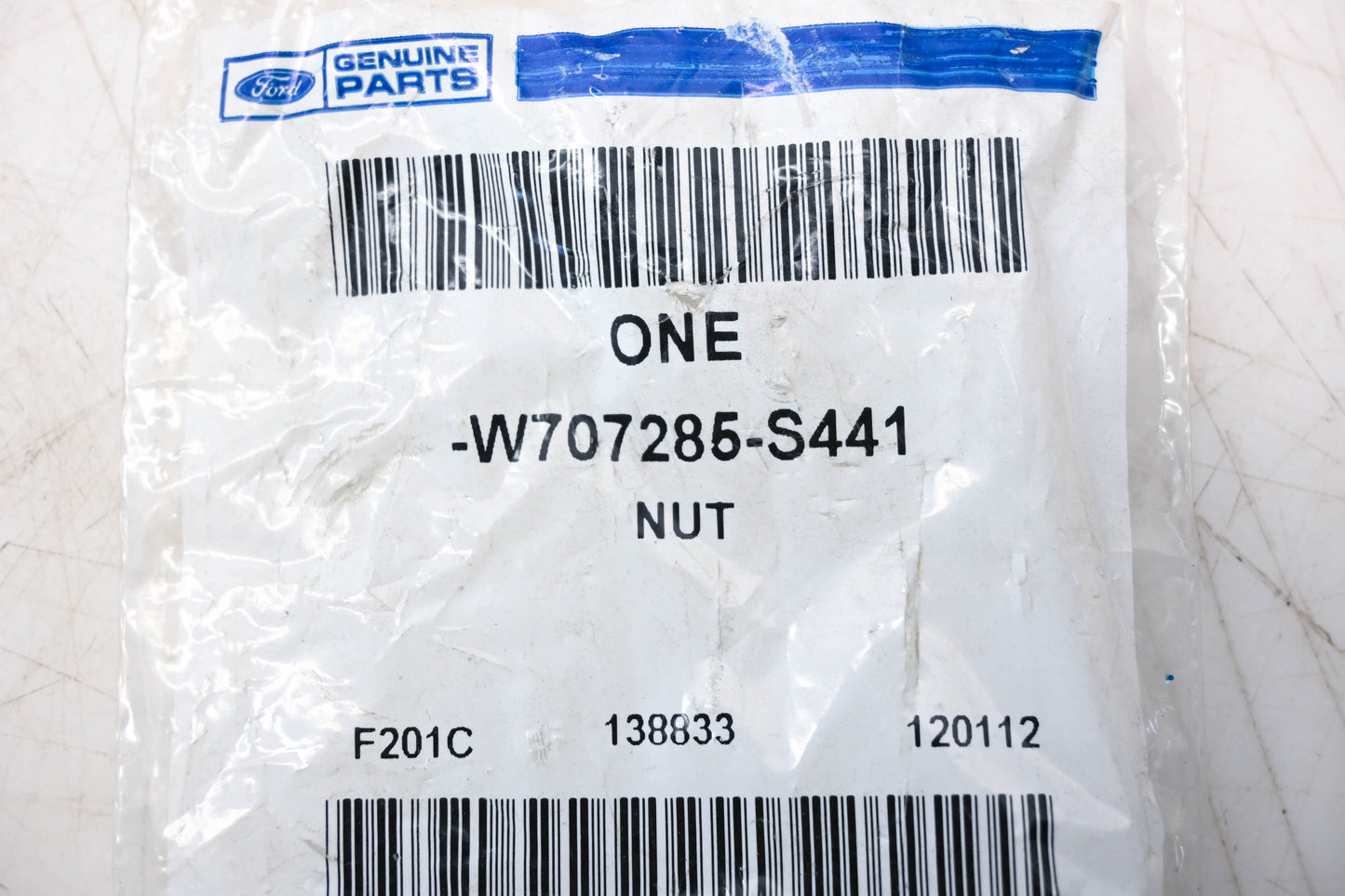 New OEM Ford W707285-S441 Adjusting Screw Nut Assembly NOS