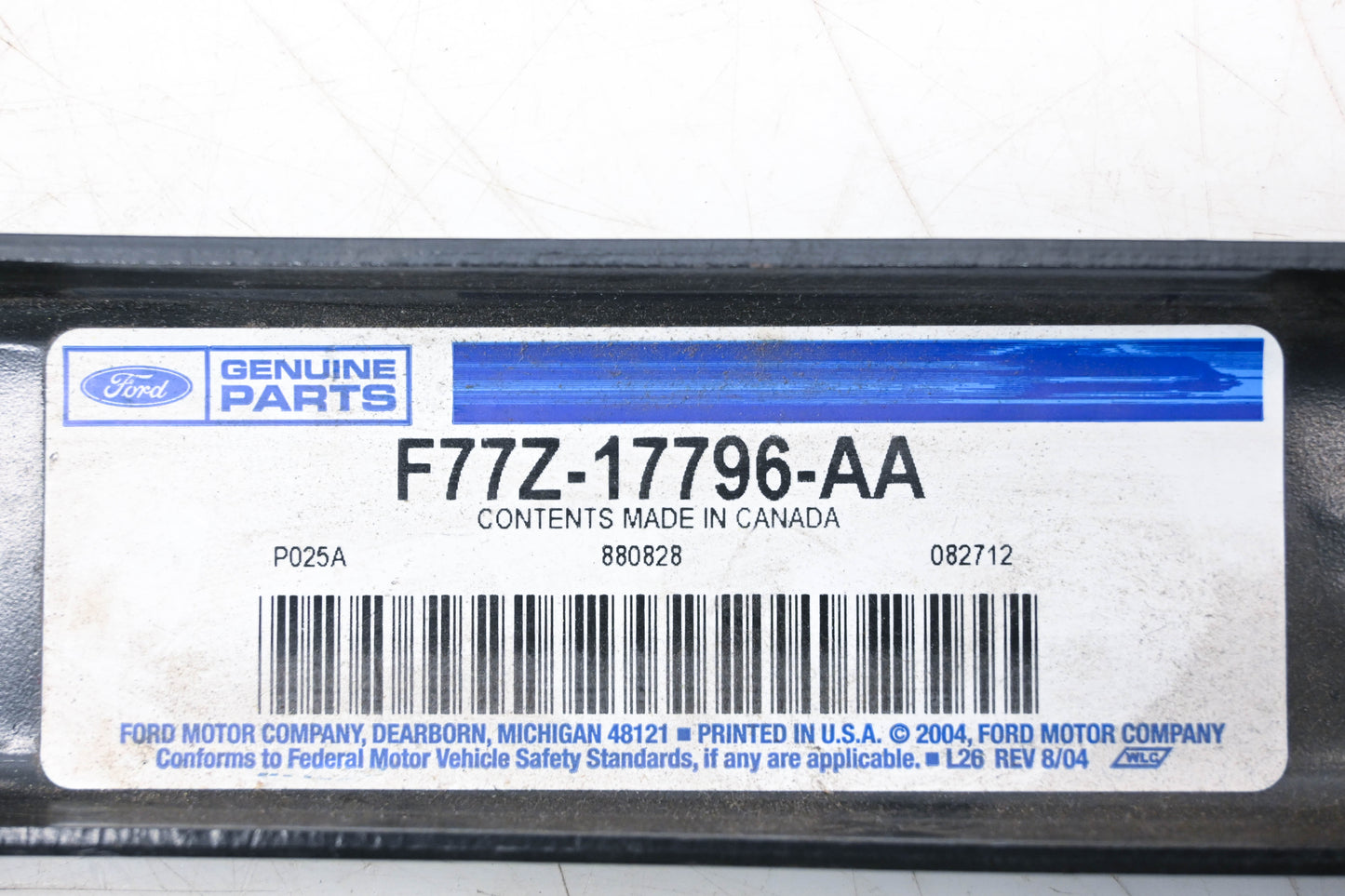 New OEM Ford F77Z-17796-AA Rear Left Bumper Arm NOS