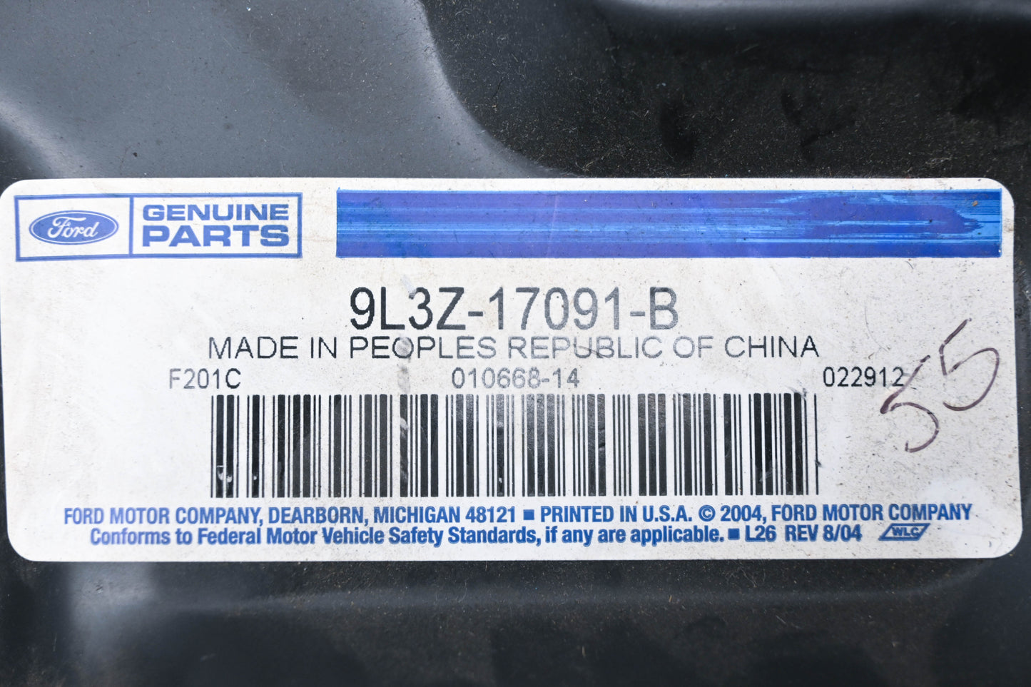 New OEM Ford 9L3Z-17091-B Floor Jack Bracket NOS