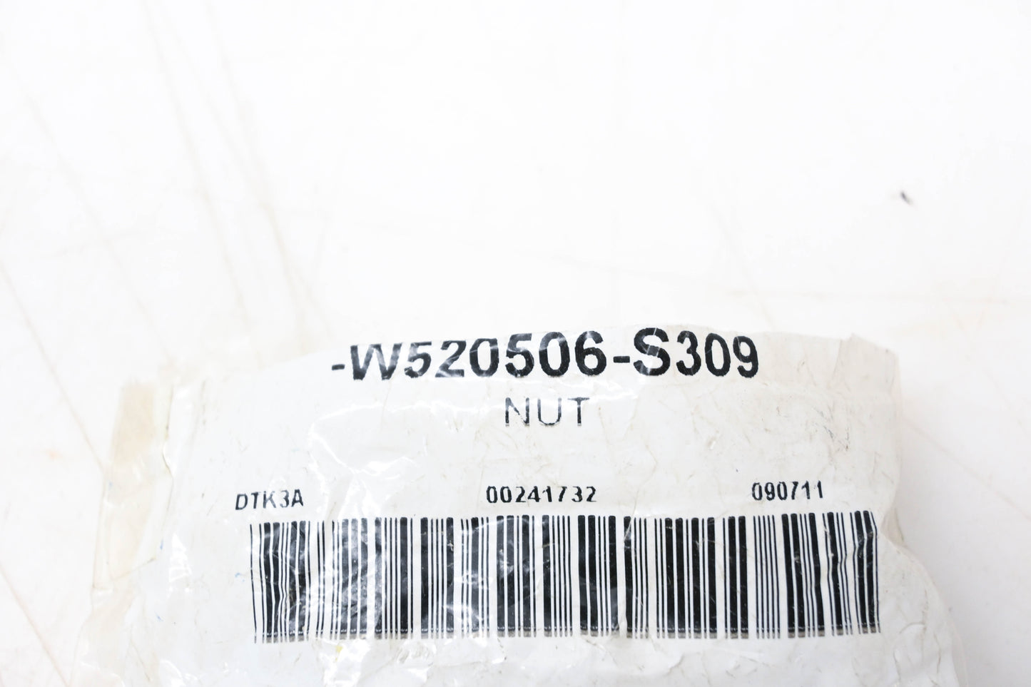 New OEM Ford W520506-S309 Hex Nut NOS