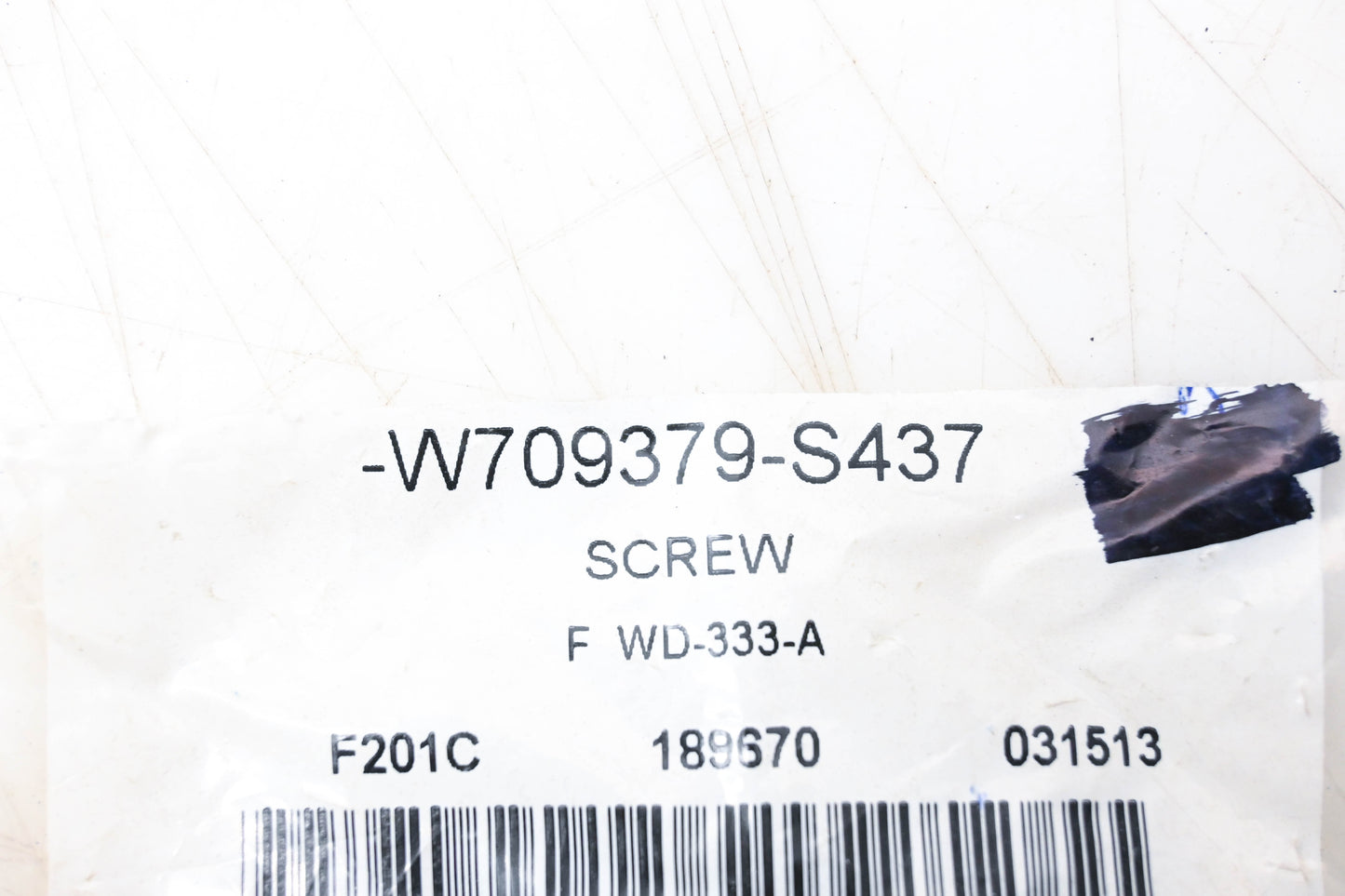 New OEM Ford W709379-S437 Screw NOS