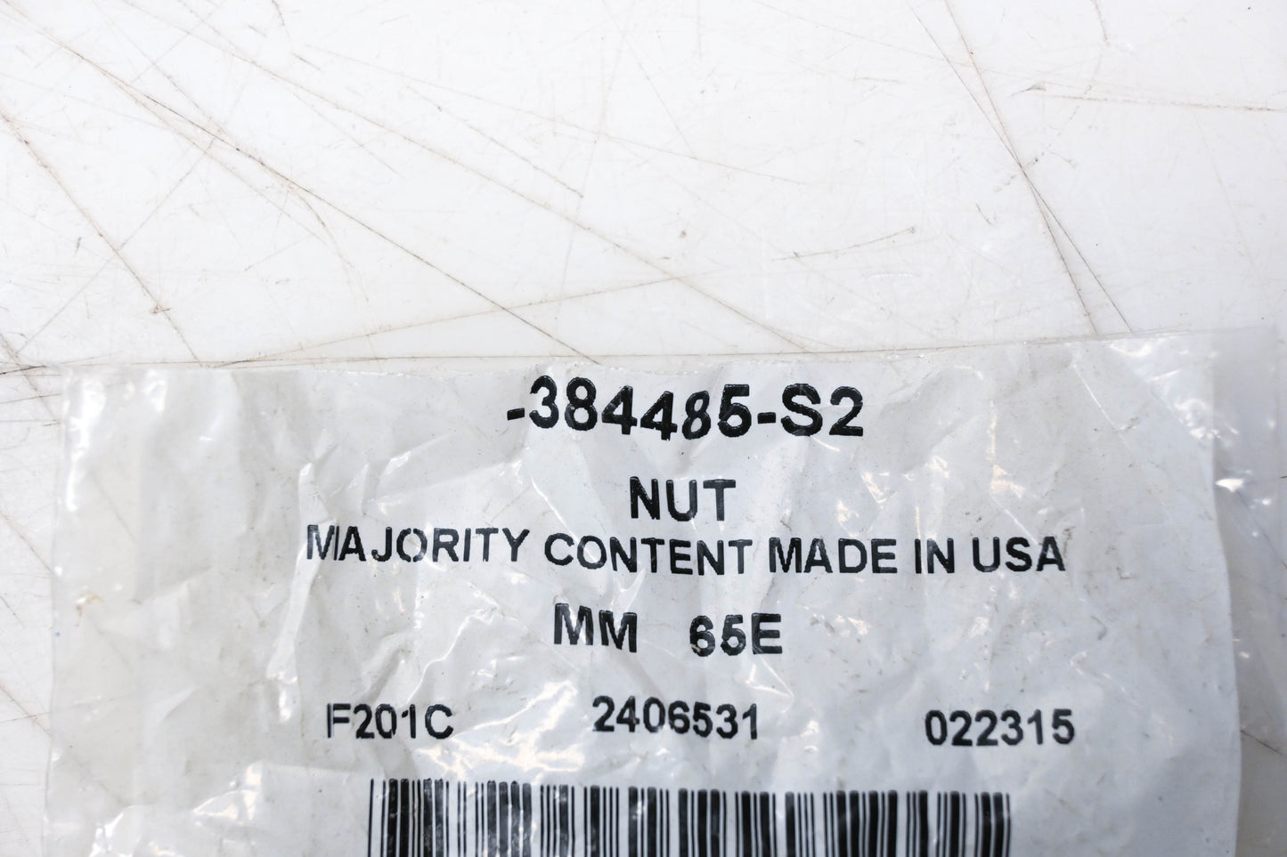 New OEM Ford 384485-S2 Stabilizer Bar Link Nut NOS