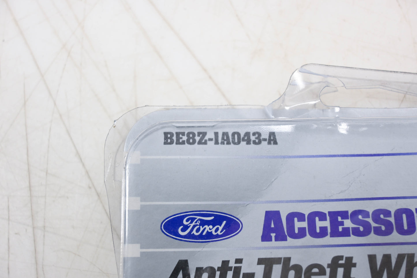 New OEM Ford BE8Z-1A043-A Anti-Theft Wheel Lock Kit NOS