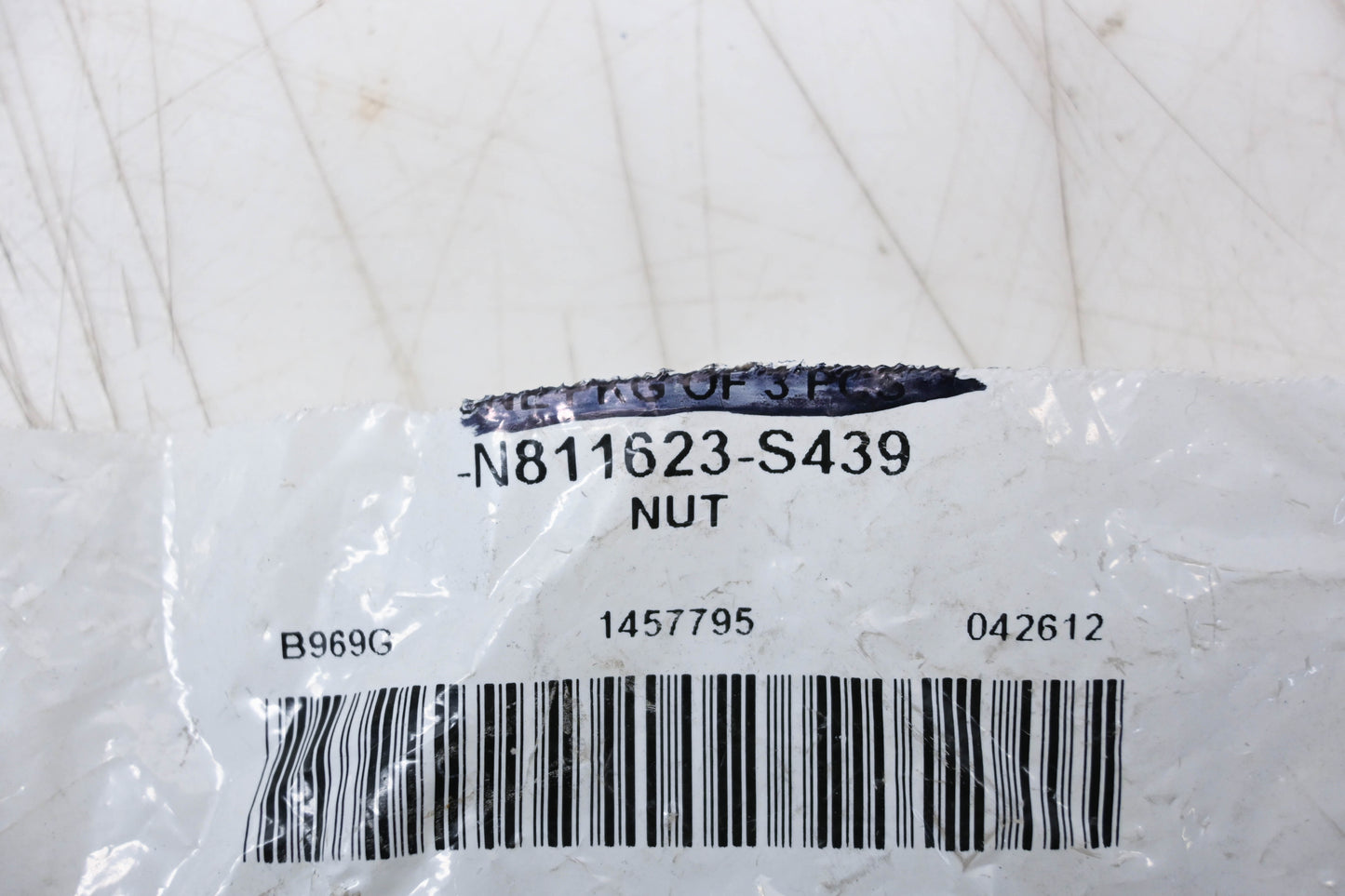 New OEM Ford N811623-S439 Cross Member Nut NOS