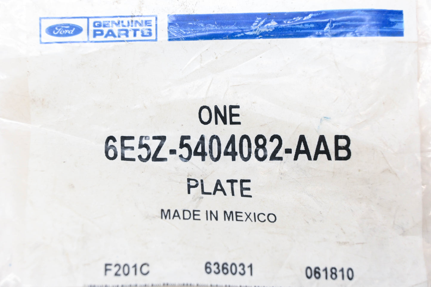 New OEM Ford 6E5Z-5404082-AAB Sun Visor Anchor Plate NOS