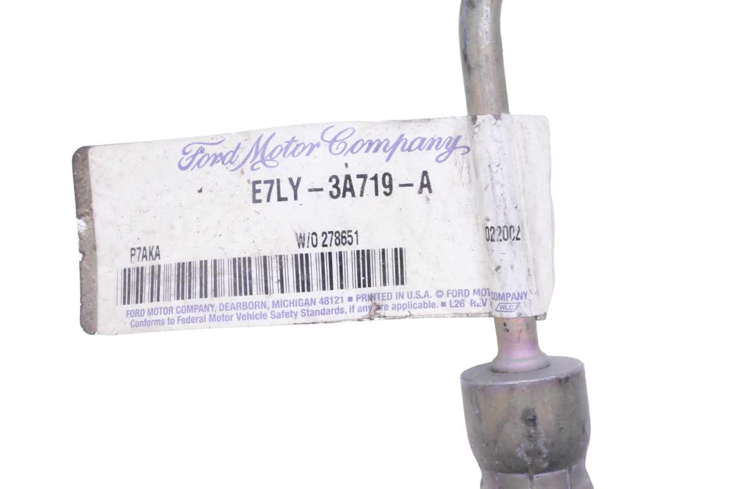 New OEM Ford E7LY-3A719-A Power Steering Pressure Line Hose NOS