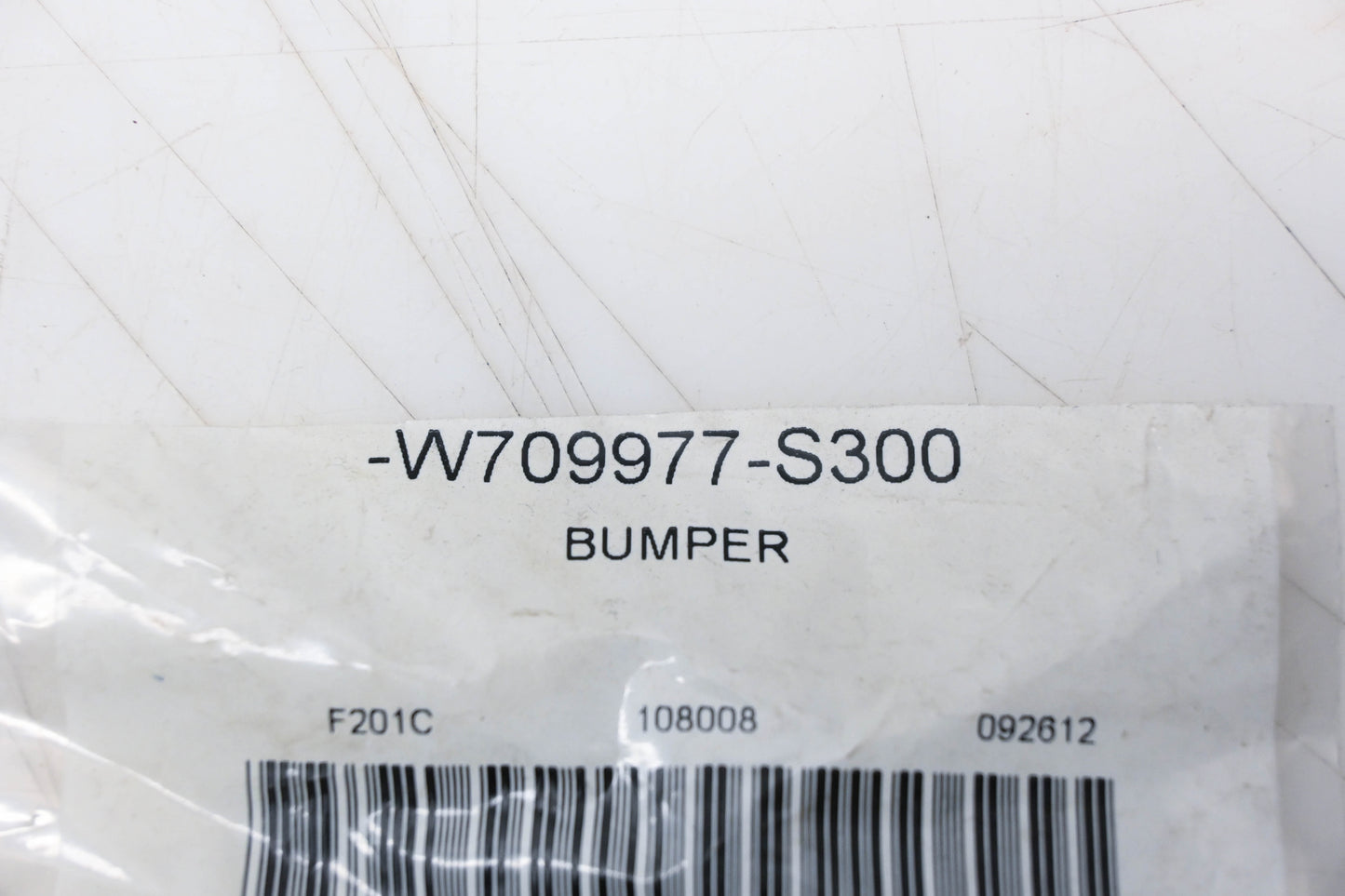 New OEM Ford W709977-S300 Glove Compartment Door Bumper NOS