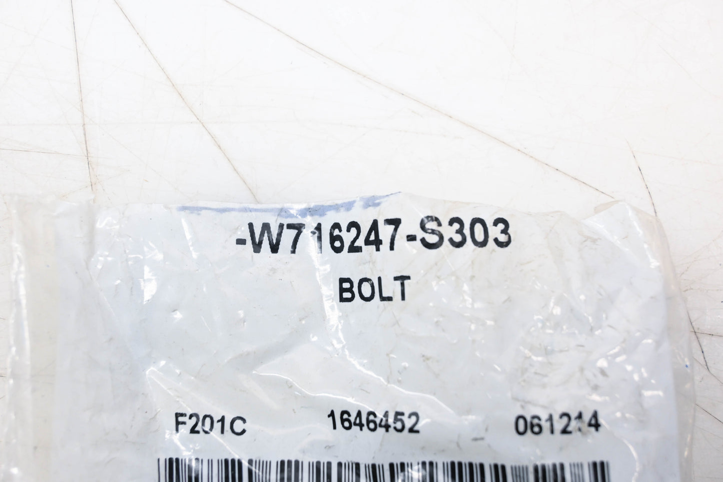 New OEM Ford W716247-S303 Bolts Qty 2 NOS