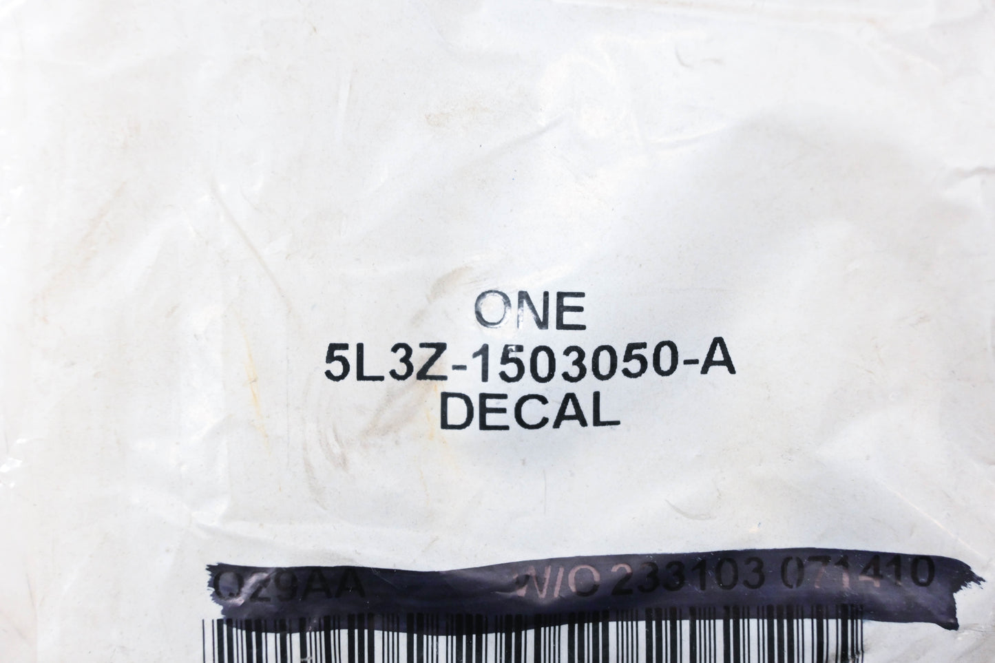 New OEM Ford 5L3Z-1503050-A Decal NOS