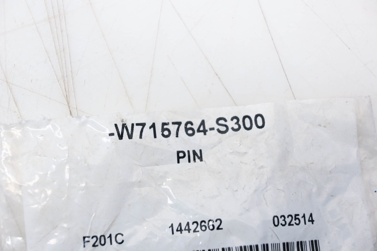 New OEM Ford W715764-S300 Hood Bumper Pin NOS