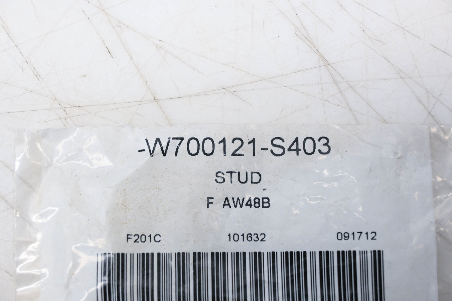 New OEM Ford W700121-S403 Floor Pan Stud NOS
