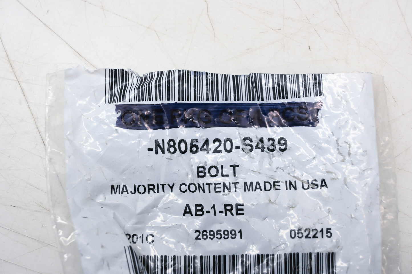 New OEM Ford N805420-S439 Suspension Bolt NOS