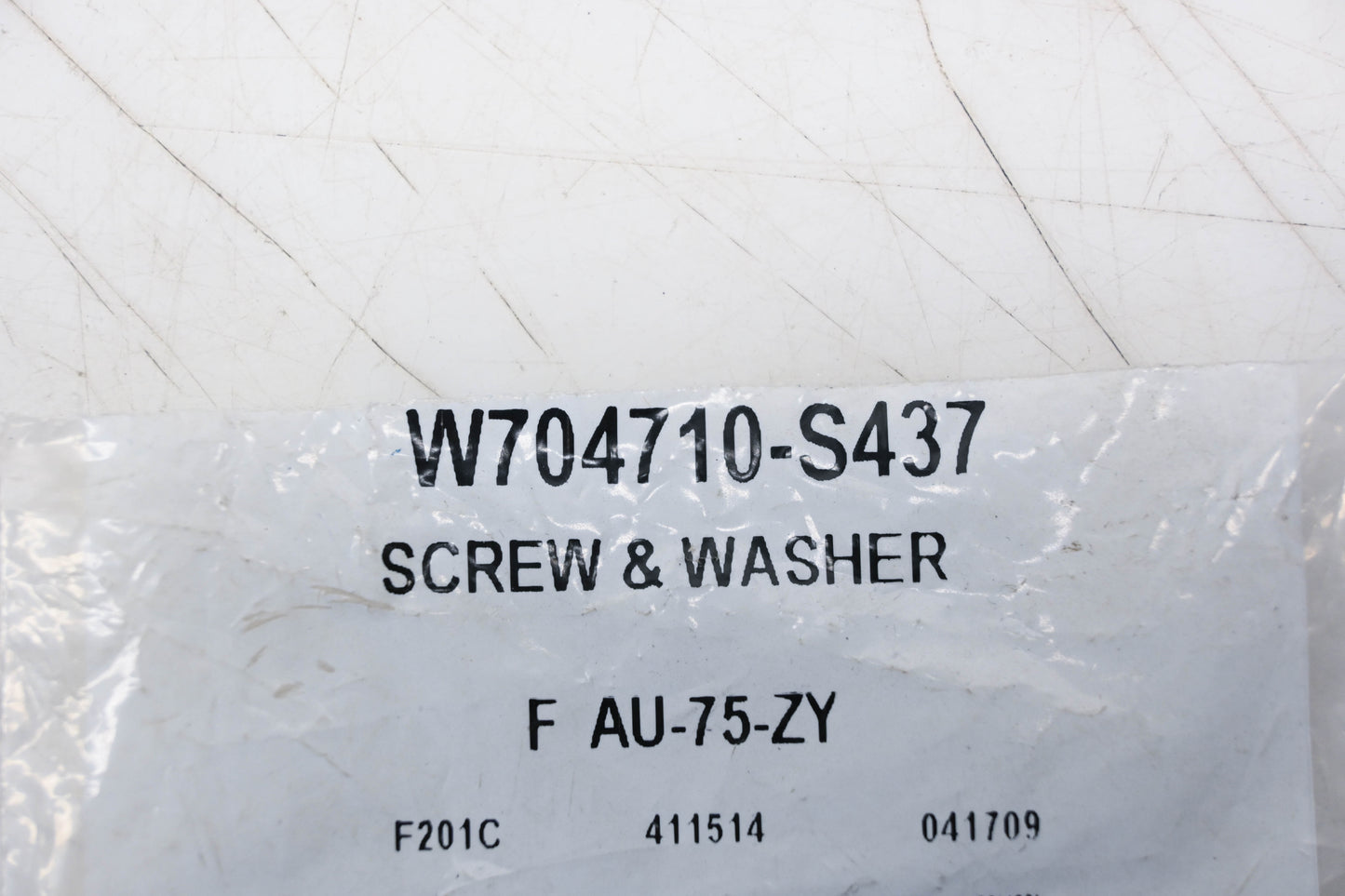 New OEM Ford W704710-S437 Screw & Washer Assembly NOS