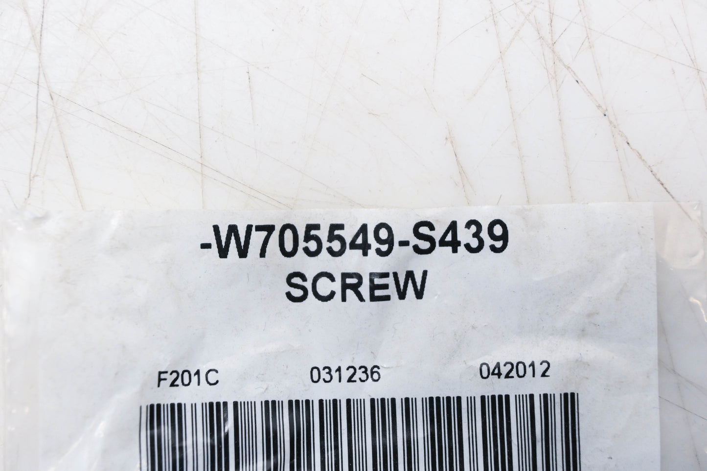 New OEM Ford W705549-S439 Guide Bolt NOS