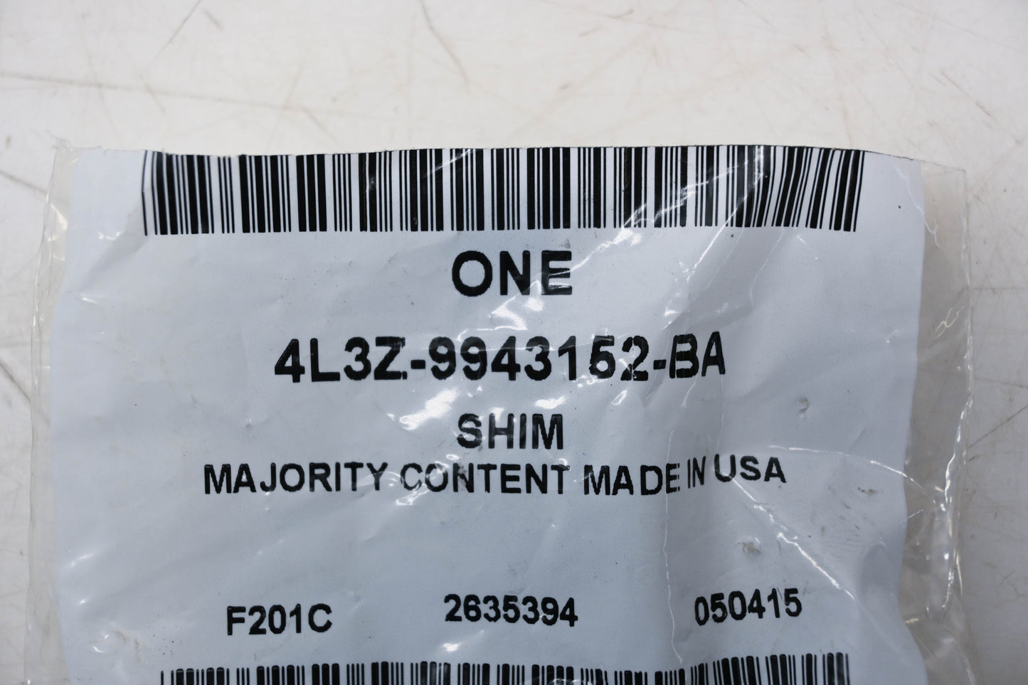 New OEM Ford 4L3Z-9943152-BA Tailgate Hatch Shim NOS