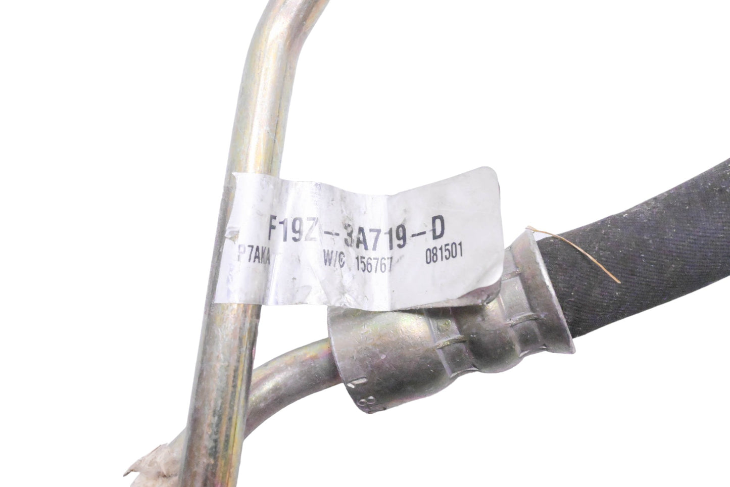 New OEM Ford F19Z-3A719-D Power Steering Pressure Line Hose NOS