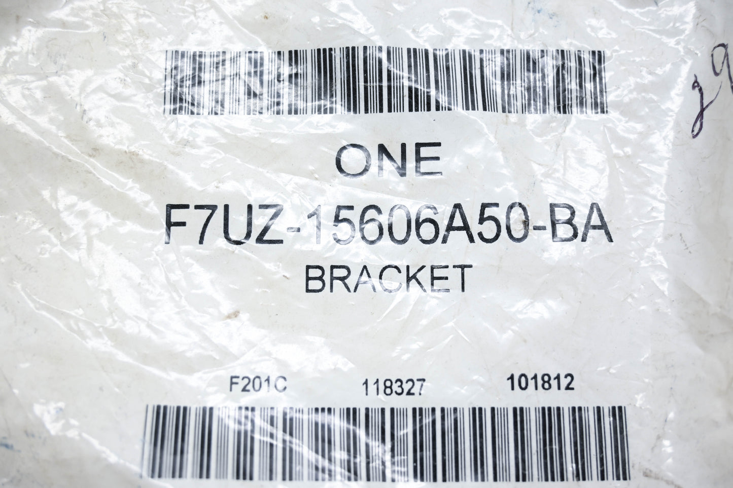 New OEM Ford F7UZ-15606A50-BA Brake Cable Support Bracket NOS